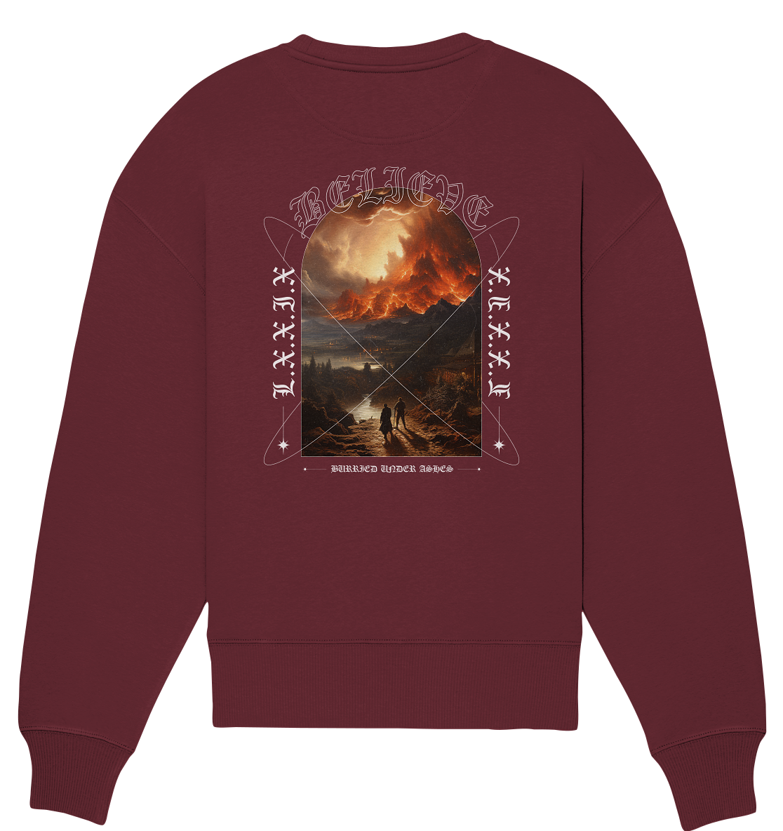 Oversized Eruption Sweatshirt